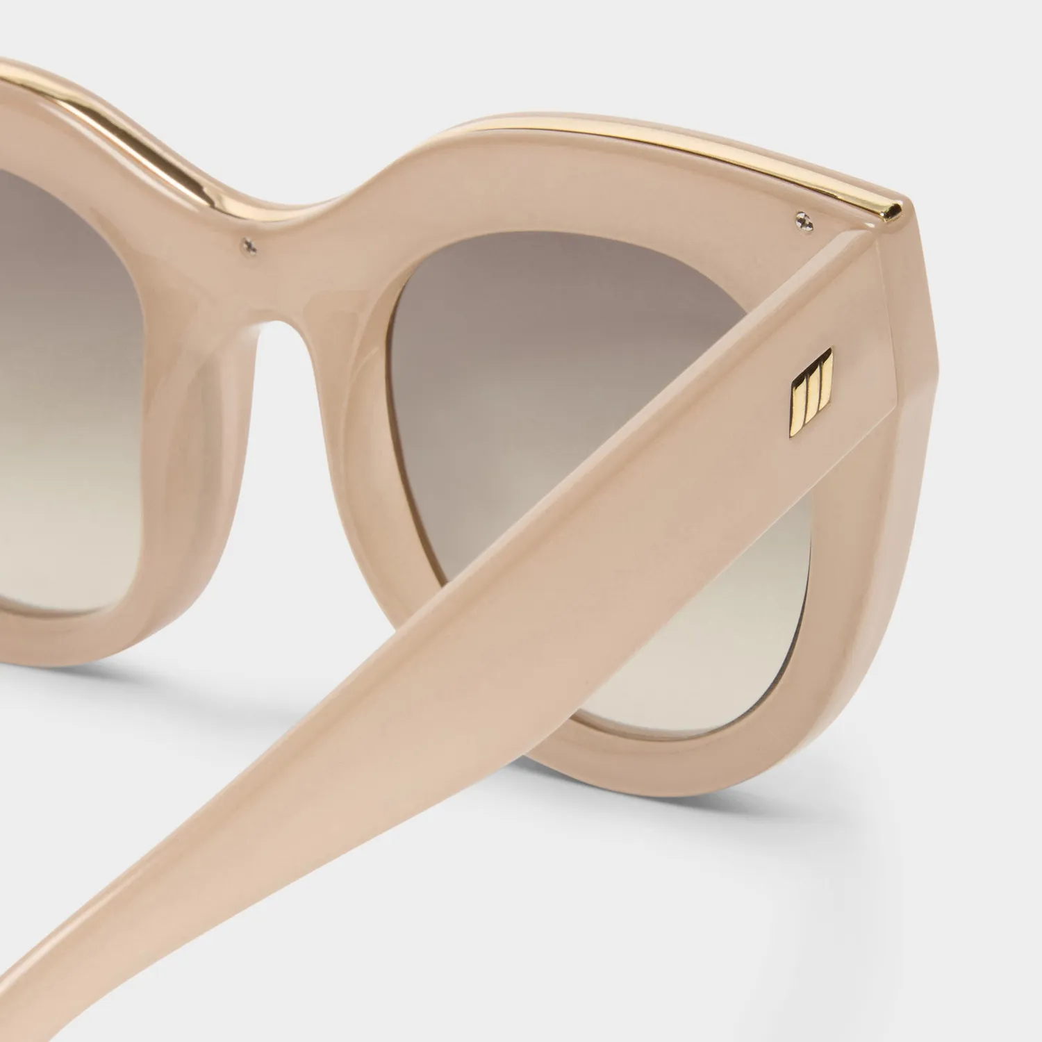 Le Specs Air Heart occhiale da sole oatmeal
