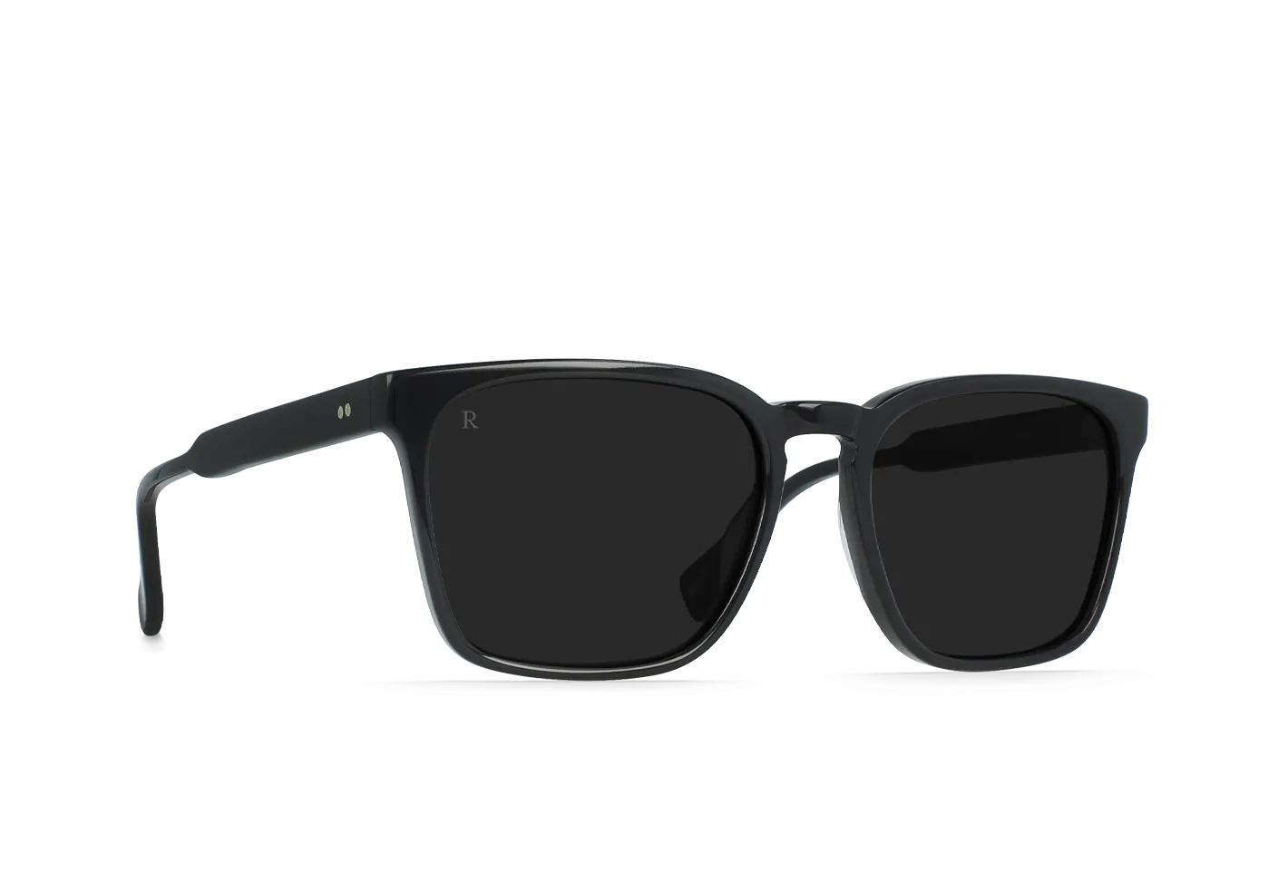 Raen Pierce Black Smoke 55 occhiale da sole squadrato