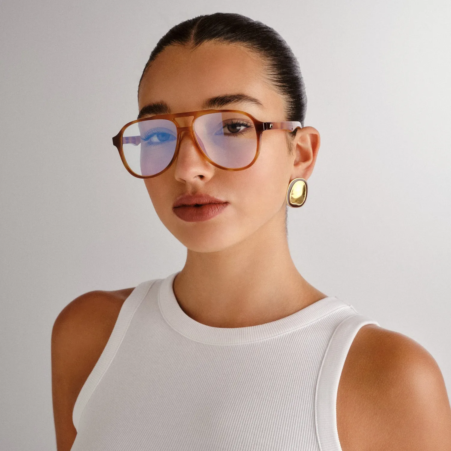 Le Specs Tragic Magic occhiale luce blu tartarugato
